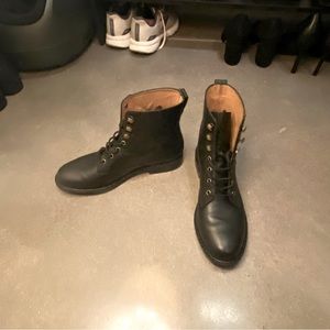 Madewell lace up boot size 7.5